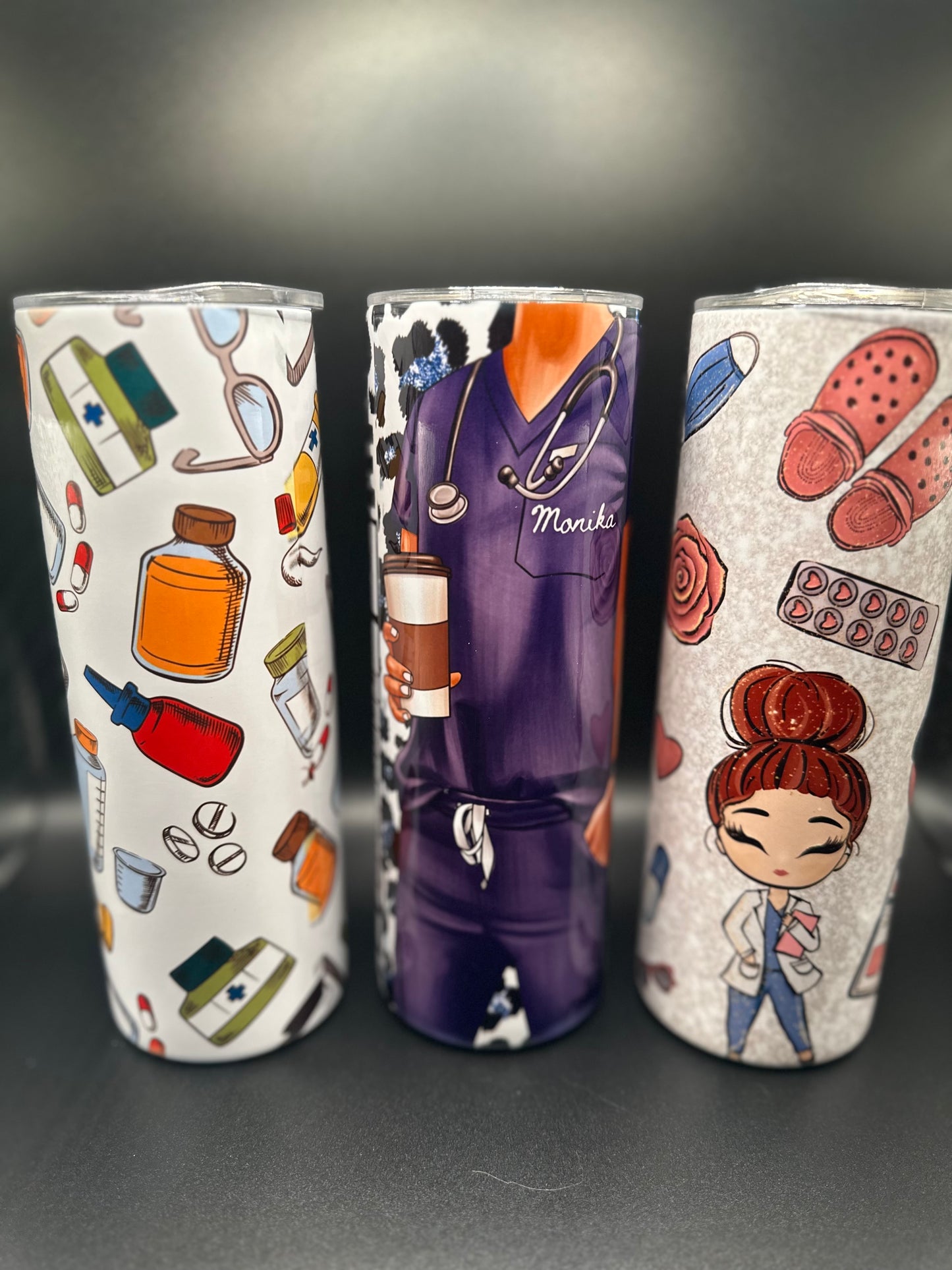 Skinny Custom Tumblers – 20oz